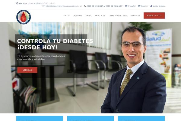 Medical-pro theme site design template sample