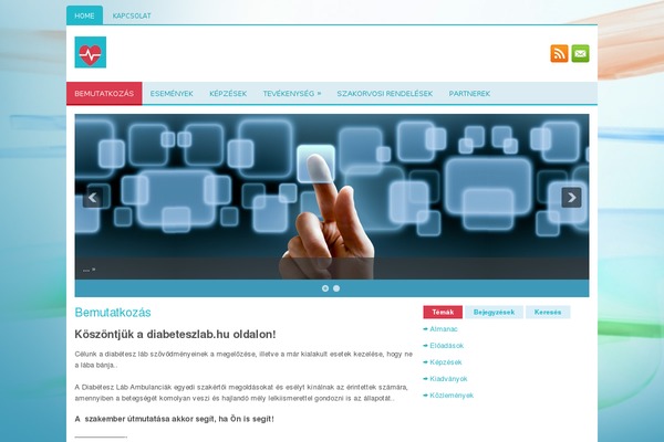 Healthy theme site design template sample