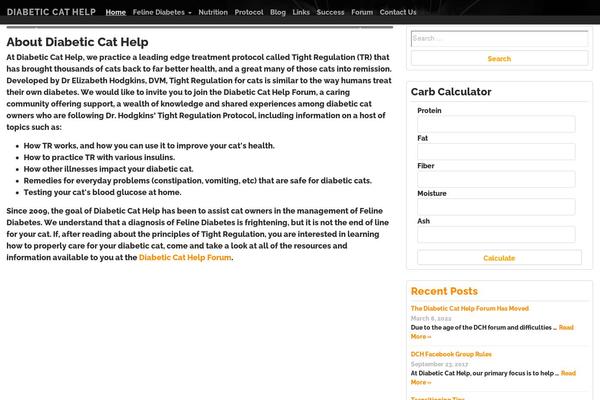 diabeticcathelp.com site used Dchdark