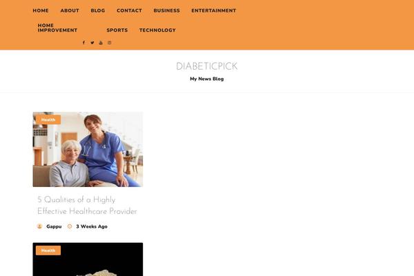 Faith Blog theme site design template sample