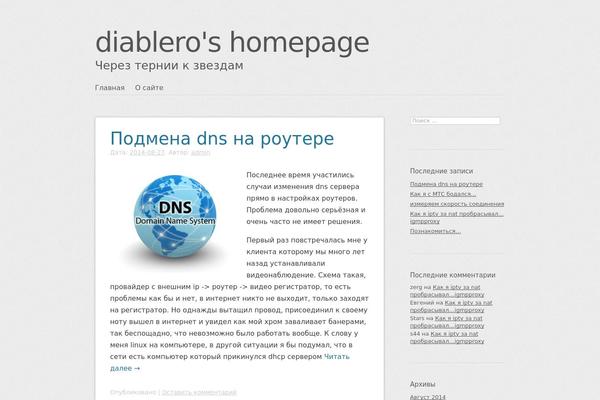SemPress theme site design template sample