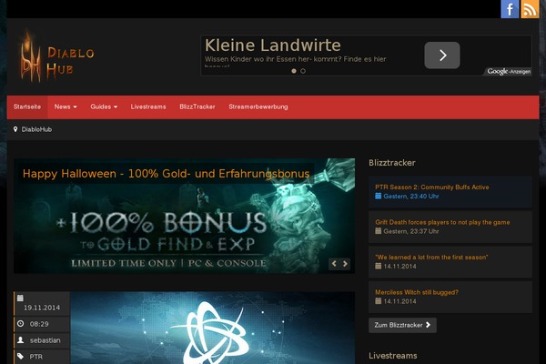 SmartMag theme site design template sample
