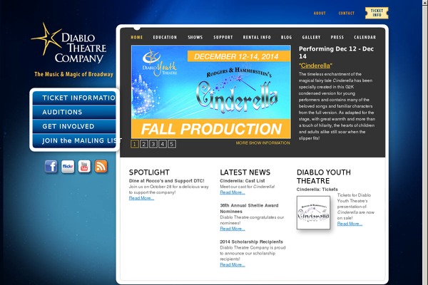 diablotheatre.org site used Dtc