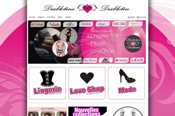 Imbalance theme site design template sample