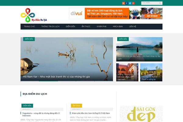 SmartMag Child theme site design template sample