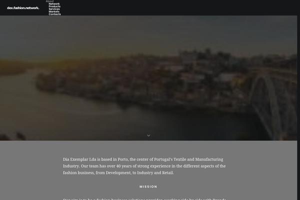 Uncode theme site design template sample