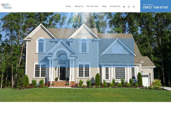 Hampton theme site design template sample