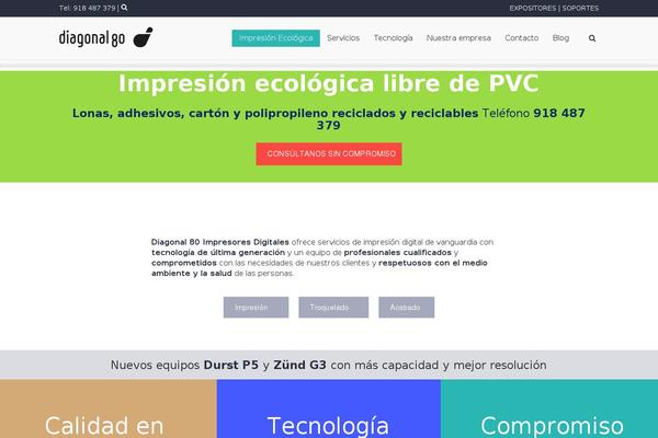 Fonts theme site design template sample