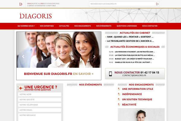 Cesis theme site design template sample