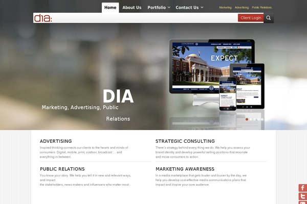 diainc.com site used Dia