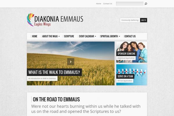 Resurrect theme site design template sample