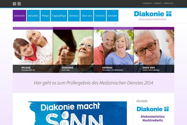 diakoniestation-mak.de site used Diakonie