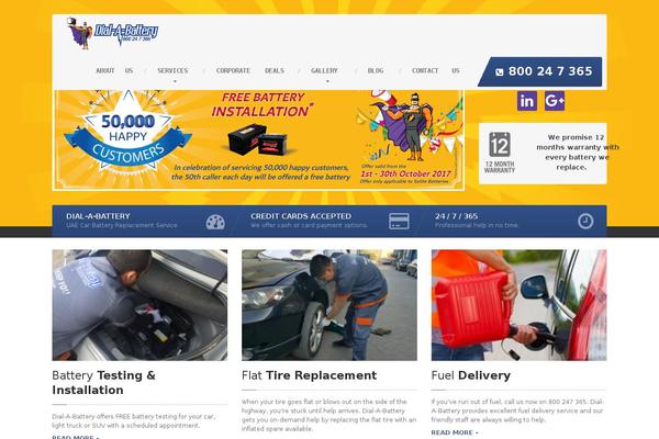 CarPress theme site design template sample