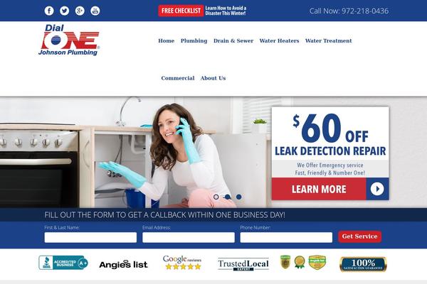 Delta theme site design template sample