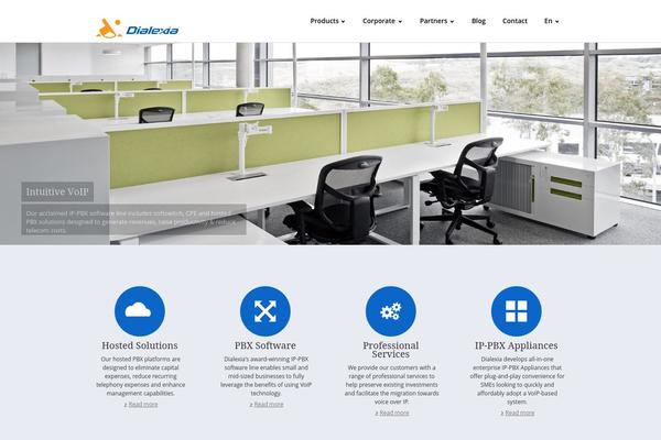 dialexia.com site used Biznez Lite