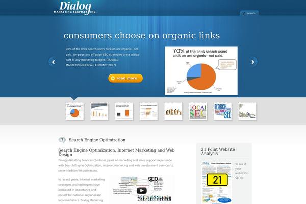 TheCorporation theme site design template sample