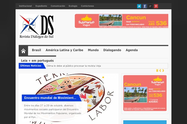dialogosdelsur.org site used Dialogos2015b1