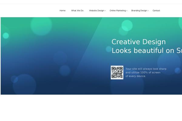 Satellite theme site design template sample