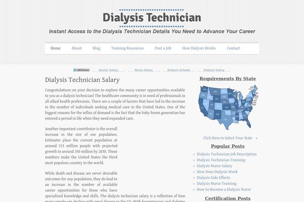 dialysistechniciansalary.org site used Clean Retina