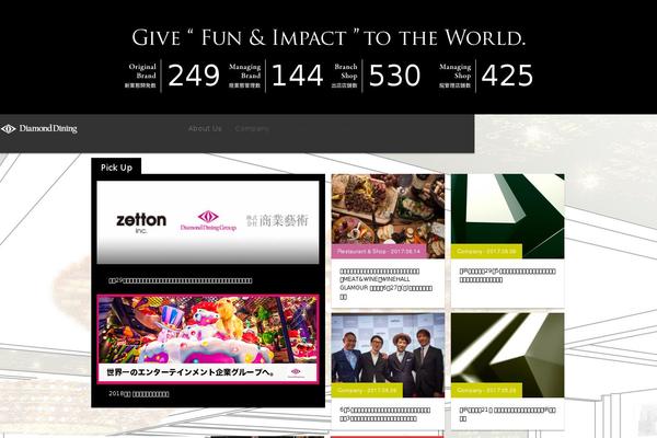 Dd theme site design template sample