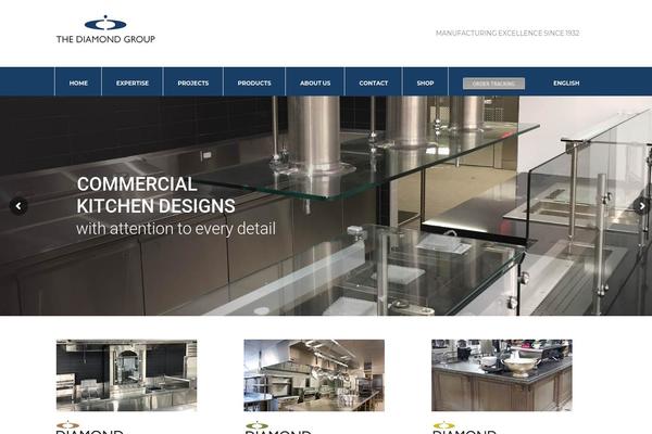 Saturnthemes-industry-child theme site design template sample