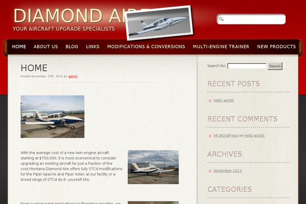 Frantic theme site design template sample