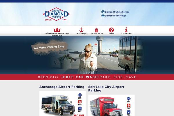 diamondairportparking.com site used Parknjet