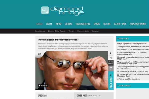 Next Magazine theme site design template sample