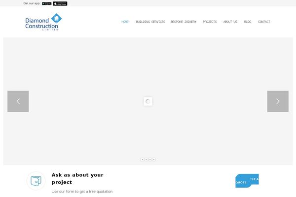 Renovate theme site design template sample