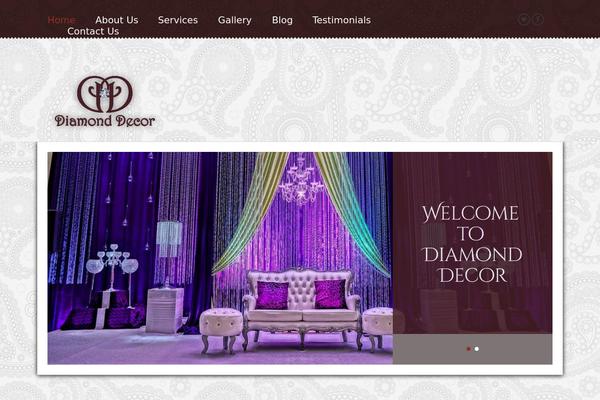 Bethany theme site design template sample