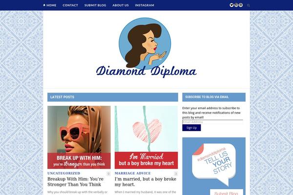 Hickory theme site design template sample