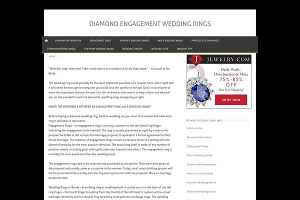 diamondengagementweddingrings.com site used Minimosity