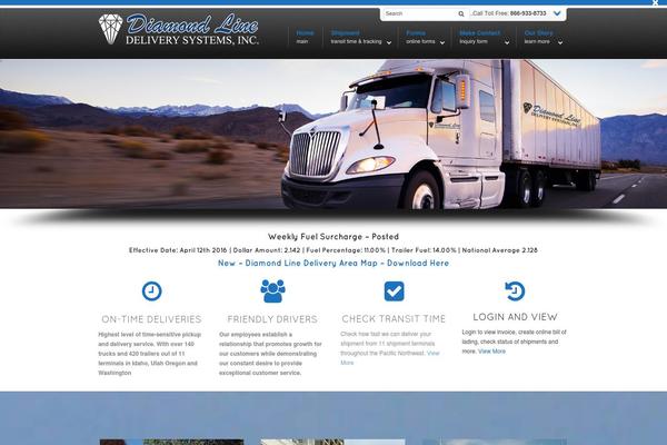 Dynamix theme site design template sample