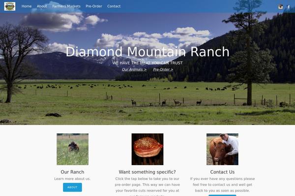 diamondmountainranch.com site used Tesseract-2