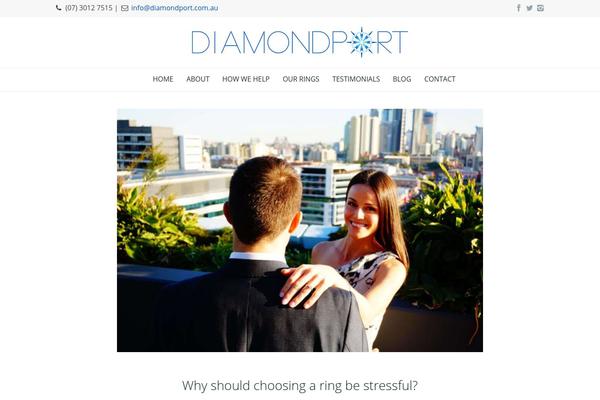 Marine theme site design template sample