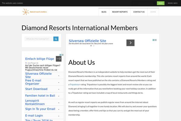 Performag theme site design template sample
