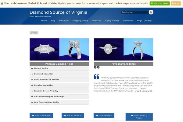 Challenge theme site design template sample