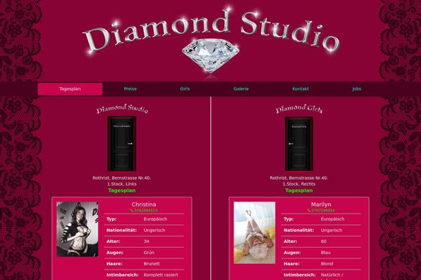 Griffin theme site design template sample