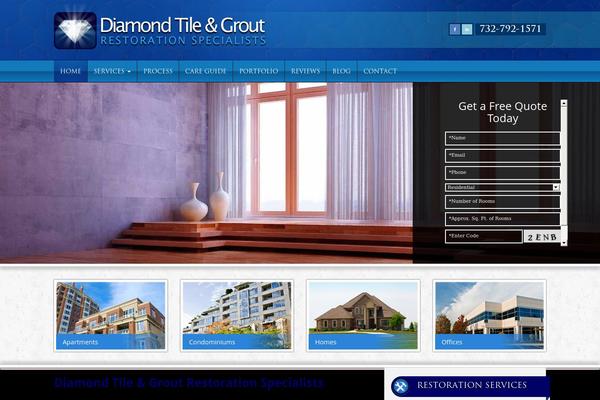 Triggerfish theme site design template sample