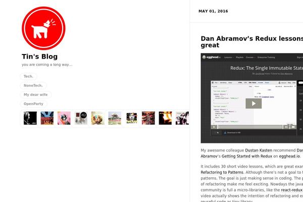 Svbtle theme site design template sample