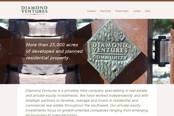 diamondventures.com site used Dvi