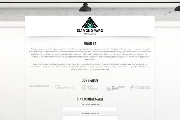 Kickstart theme site design template sample