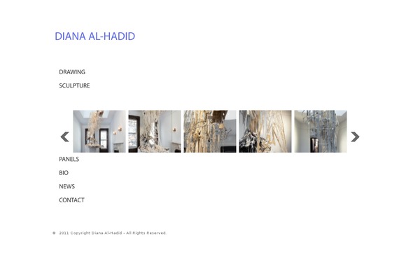 dianaalhadid.com site used Diana