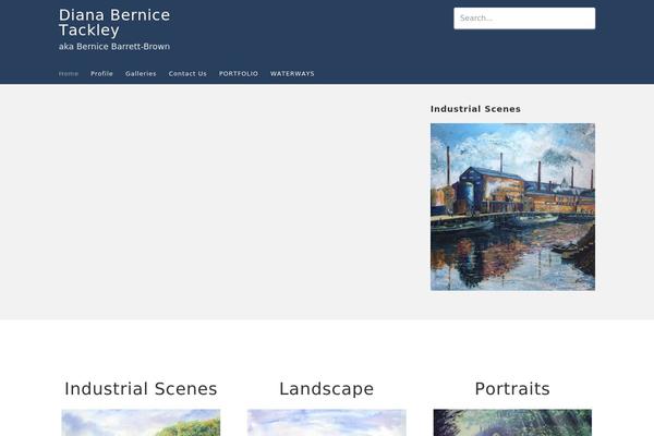 Site using Widgets in Columns plugin