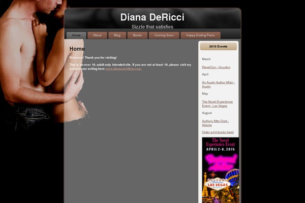 dianadericci.com site used Couplekissing