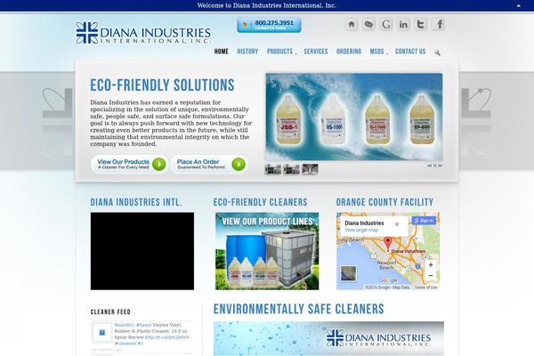 Prestige Light theme site design template sample