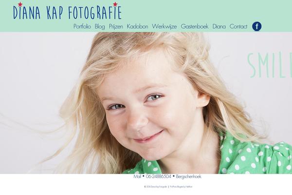 Prophoto4 theme site design template sample