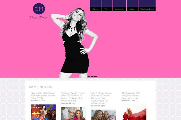Burbank theme site design template sample