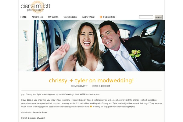 ProPhoto 3 theme site design template sample