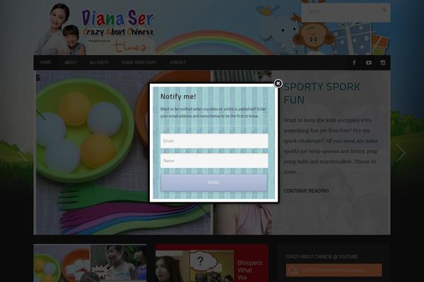 On Demand theme site design template sample